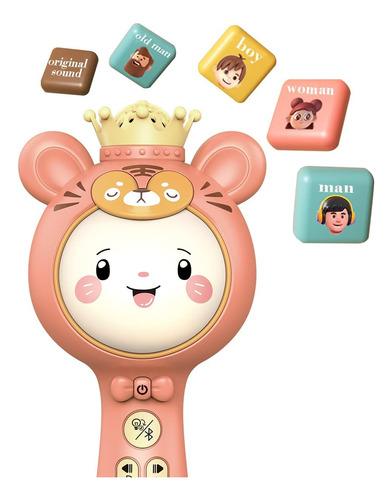 Micrófono De Máquina De Karaoke Para Niños, Micrófono De Kar