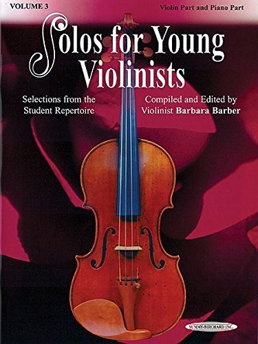 Solos Para Jóvenes Violinistas Violín Y Piano Parte Acc., Vo