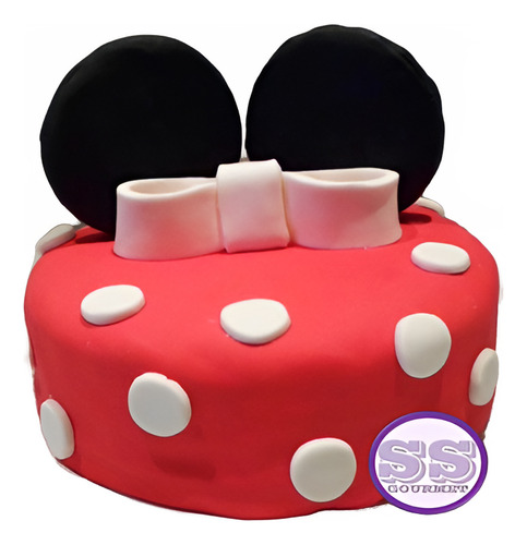 Torta Minnie - Ideal Para Cumpleaños Infantiles