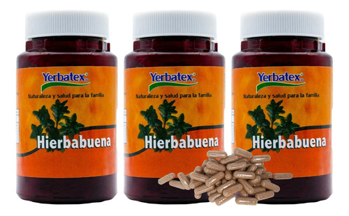 Pack 3 Té De Hierbabuena Envase Con 65 Piezas C/u