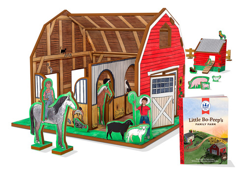 Storytime Toys Bo Peeps Family Farm - Rompecabezas 3d - Jue