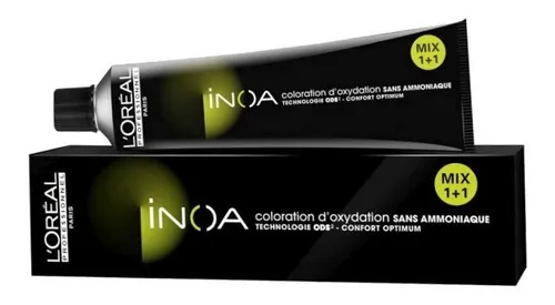 Tinte Loreal Inoa 7.0 Rubio Cobertura Pr - g a $615