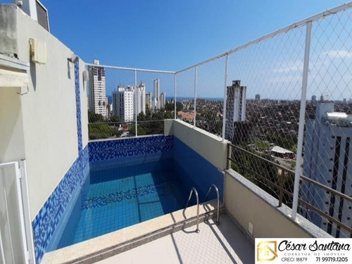 Imagem 18 de 30 de Coberuta 4/4, 190m2 - Pituba - Ap00996 - 34856863