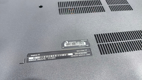 Notebook Dell Inspiron 15 3000 Corei3 4gb 1tb Windows 10 Preto (Usado)