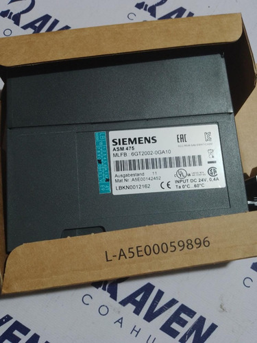 6gt2002-0ga10 Siemens 100% Original No Chino