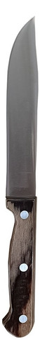 Juego De Cuchillos Polywood Acero Inox Tramontina 3 Piezas Color Marrón