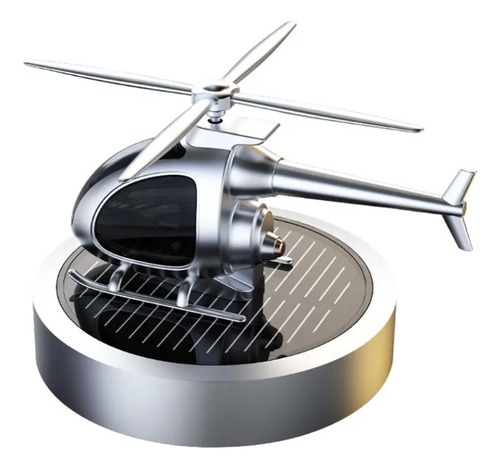 Ambientador Difusor Helicóptero Para Carro Solar Giratorio