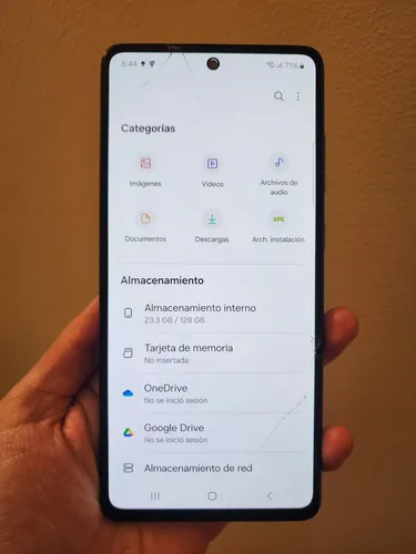 Celular Samsung Galaxy A72 4g 128gb 6gb Dual Sim Color Azul (Usado)