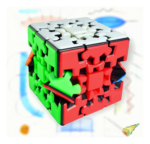 Kung Fu Engranajes Cubo Mágico 3x3x3 Profesional Juguetes
