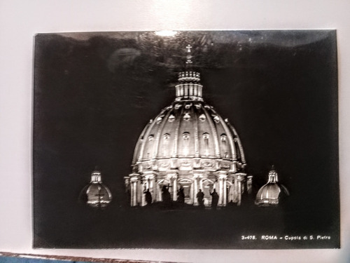 Postal Romana Cupola Di S.pietro Inmaculada 1962 5 Sellos