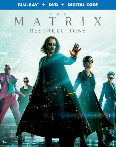 Blu-ray + Dvd Matrix Resurrections / Matrix Resurrecciones