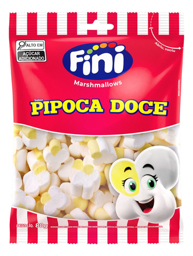 Marshmallow Fini Pacote Com 250g Escolha O Sabor - Festa