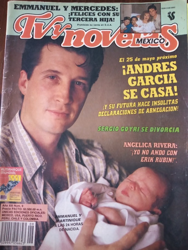 Emmanuel En Revista Tvynovelas Andres Garcia, Angelicarivera