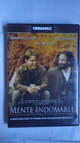 Mente Indomable Robin Williams Película Dvd Original 
