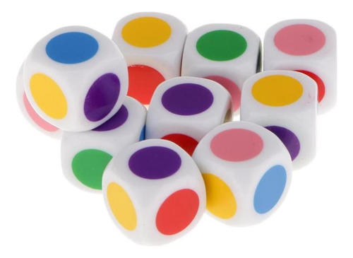 En Set Juguetes De Mesa Educativos 10pcs Dados / Juego