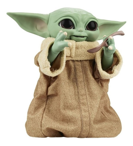 Baby Yoda Animatronic Grogu Galactic Snackin Grogu