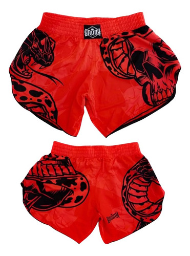 Short Muay Thai Kick Boxing Pantalon Corto Bronx Mma En3x