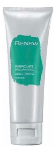 Avon Renew Máscara Facial Purificante Argila + Matcha 75g