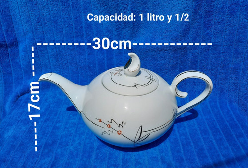 Tetera Porcelana Schmidt Brasil