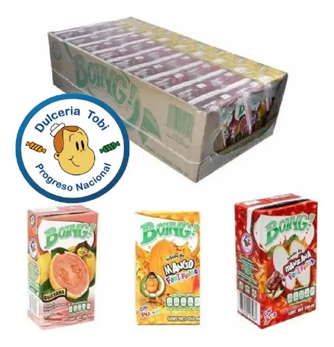 comprar Jugos Boing Sabores Surtidos 250ml. Caja 27 Piezas