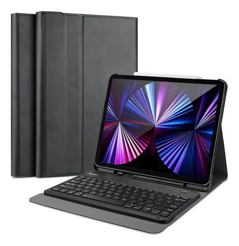 Funda Con Teclado Procase / Para iPad Pro 11 / Black