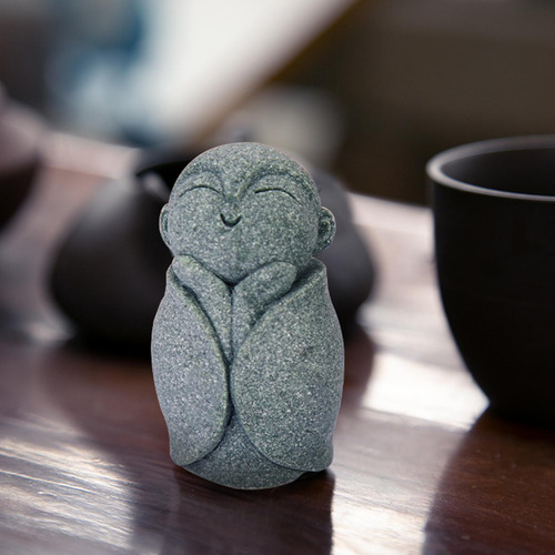 3 Buda Pecera Decoraciones Muñecas Monje Estatuilla Estilo