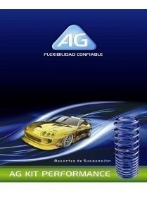 Imagen 5 de 8 de Kit 4 Espirales Progresivos Ag Ford Escort Xr3 1995/1996