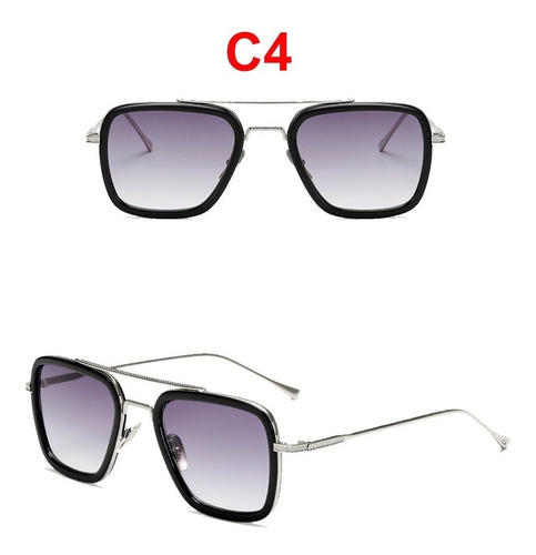 Lentes De Sol De 2 Piezas Tony Stark Iron Man
