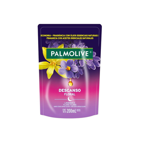 Imagen 1 de 2 de Jabón líquido Palmolive Aroma Feel Relaxed repuesto 200 ml