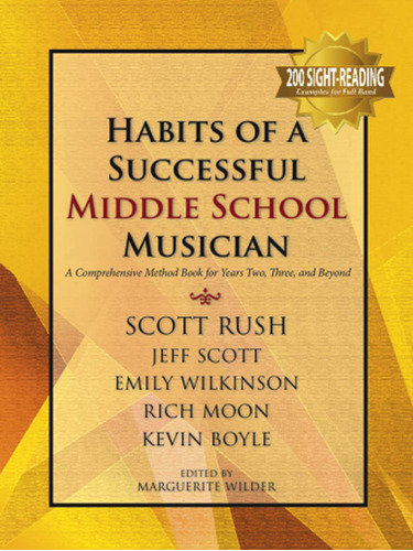 Hábitos De Un Éxito Middle School Músico  Para Saxofón Teno