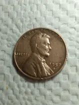 Comprar Moneda 1 Centavo Americano Año 1957-d Y Error De Acuñacion