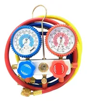 Comprar Juego Manometro Doble R410 De Aluminio C Mangueras 36