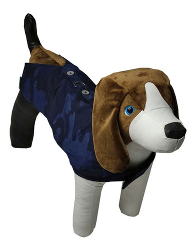 Doct Pet Roupa Para Cachorro Esmoquin Camuflado Azul