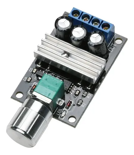 Controlador Pwm 1203b 6v A 28v 3a Motor Dc Knob Metálico | MercadoLivre