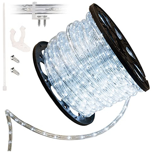 Luces De Cuerda Extensibles Led Cool White 3 8 De 150 P...