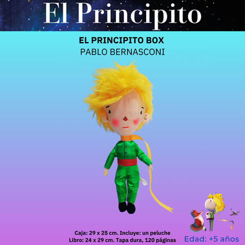 El Principito Edicion De Lujo + Peluche De Pablo Bernasconi