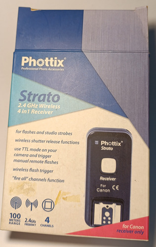 Receptor Phottix Strato Ttl Canon 4 Canales