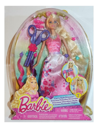 Barbie Princesa Peinados Divertidos Nueva 