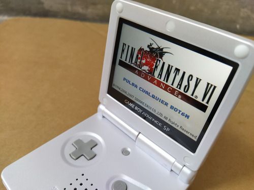 Gameboy Advance Sp Blanco Pantalla Ips 8 Brillos Retropixel Blanco (Usado)