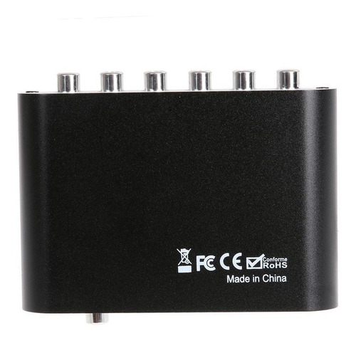 Imagen 6 de 9 de Spdif Coaxial Dts Ac3 5.1 Ch Audio Dts/ac-3 A 5.1 Analógicos