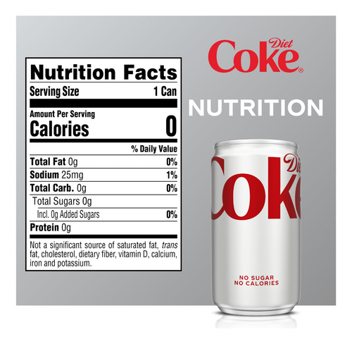 Latas De Refresco Diet Coke 355 Ml Pack De 6 Unidades