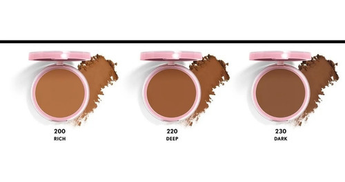 Clean Fresh Healthy Look Pressed Powder Polvo Color 220 Deep Fonce