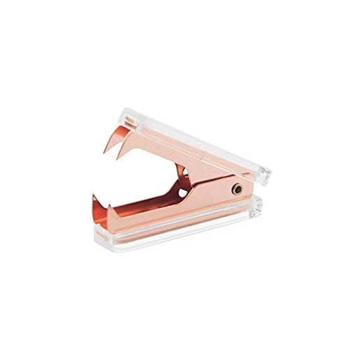 Rosa De Oro Grapas Remover 1 Pack Acrílico Cuerpo De Acero M