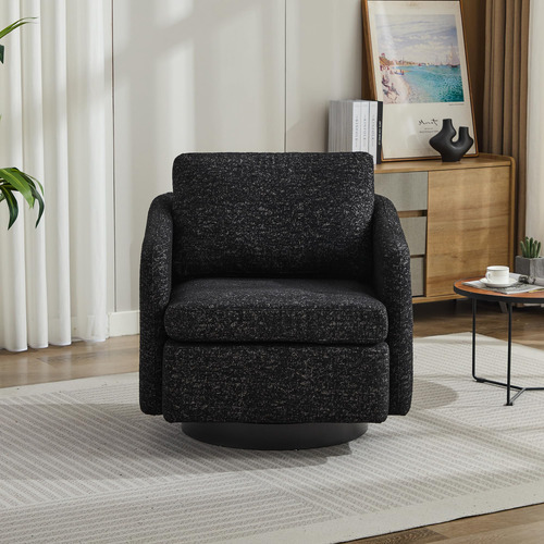 Agnixnaf 315 W Swivel Accent Chair And Comfy Round Accent