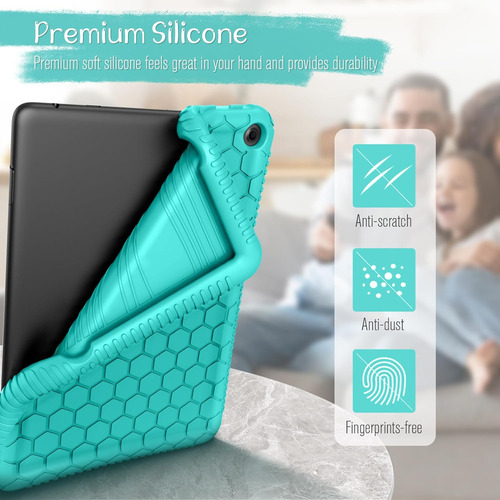 Funda Silicona P/ Tablet Fire Hd 10 De 10.1 2023 Case Ligera