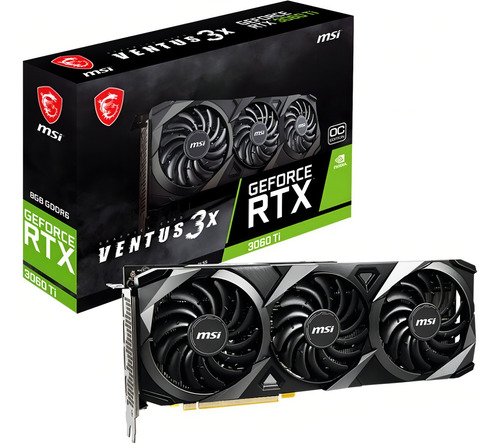 Placa Video Nvidia Geforce 3060 Ti Ventus 3x Oc 8gb