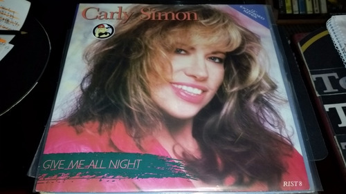 Carly Simon Give Me All Night (extended Mix) Vinilo Maxi 87