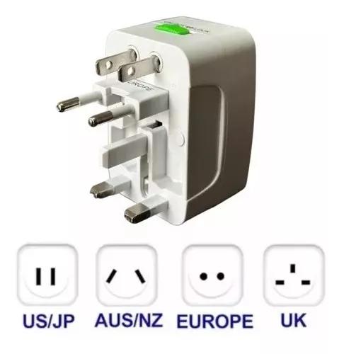 Bivolt-Adaptador de viaje Universal para Reino Unido, Europa, Asia, Brasil,  Australia y Londres, 110/220