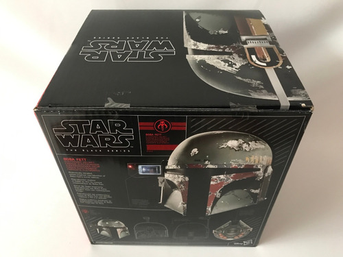 Casco Electronico De Boba Fett Star Wars Black Series Helmet (Usado)