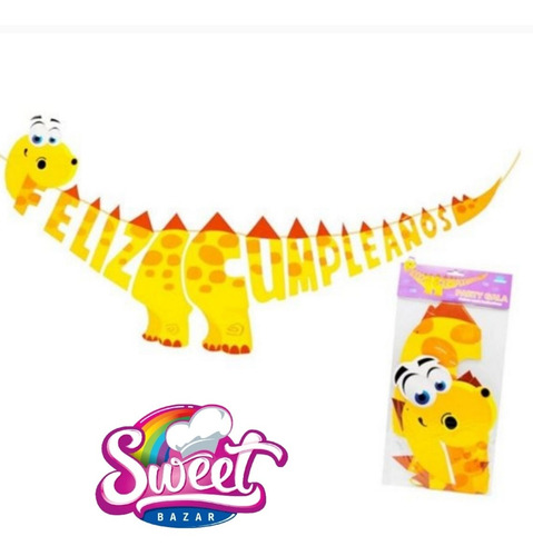 Cartel Cumpleaños Dinosaurio